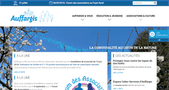 Desktop Screenshot of mairie-auffargis.com